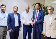 কর্ণফুলী ইন্স্যুরেন্স পিএলসি, ইনসেপ্টা ফার্মাসিউটিক্যালস লিমিটেডের দাবি পরিশোধ করল